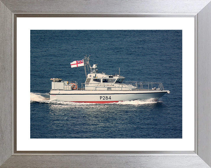 HMS Scimitar P284 Royal Navy Scimitar class fast patrol boat Photo Print or Framed Print - Hampshire Prints