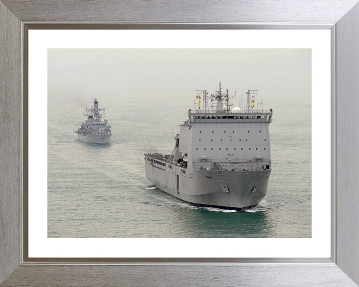 RFA Lyme Bay L3007 Royal Fleet Auxiliary Bay class auxiliary dock landing ship Photo Print or Framed Print - Hampshire Prints