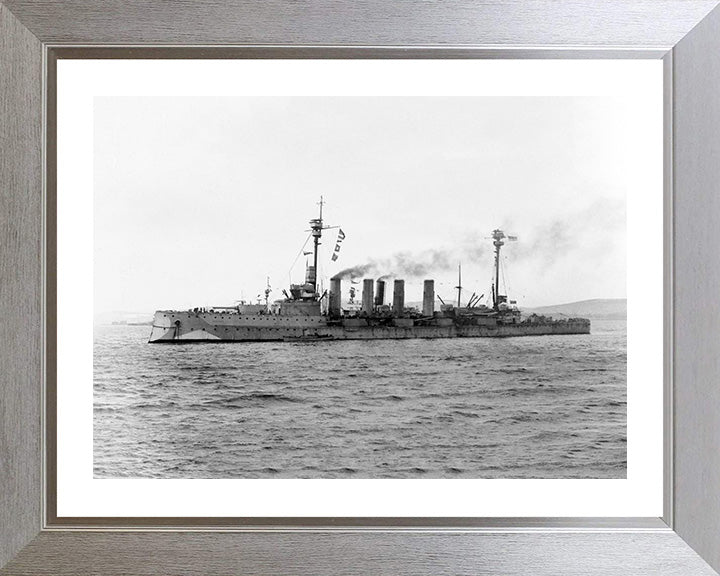 HMS Natal Royal Navy Warrior class armoured cruiser Photo Print or Framed Photo Print - Hampshire Prints