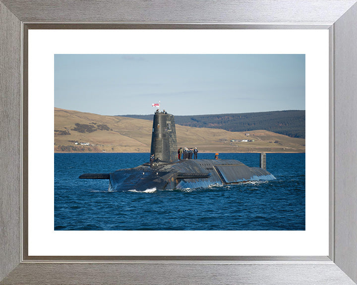 HMS Victorious S29 Royal Navy Vanguard class Submarine Photo Print or Framed Print - Hampshire Prints