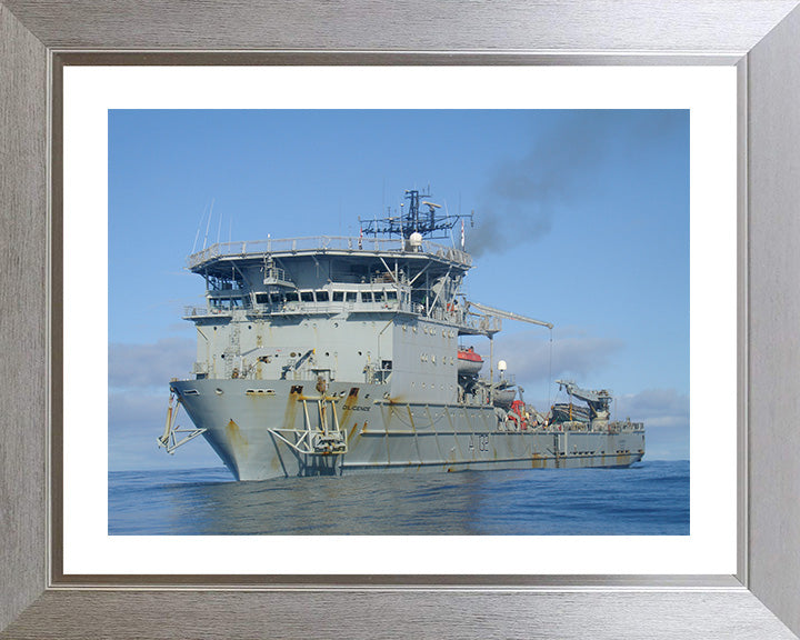 RFA Diligence A132 Royal Fleet Auxiliary forward repair ship Photo Print or Framed Print - Hampshire Prints