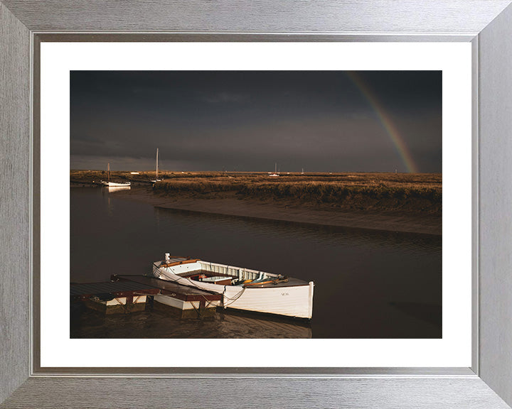 Rainbow over Blakeney Marshes Norfolk Photo Print - Canvas - Framed Photo Print - Hampshire Prints