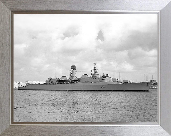 HMS Norfolk D21 Royal Navy County class destroyer Photo Print or Framed Photo Print - Hampshire Prints