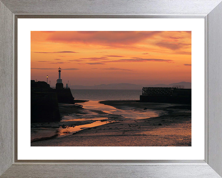 Maryport Cumbria the Lake District at sunset Photo Print - Canvas - Framed Photo Print - Hampshire Prints