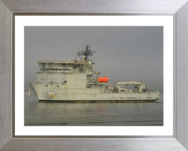 RFA Diligence A132 Royal Fleet Auxiliary forward repair ship Photo Print or Framed Print - Hampshire Prints