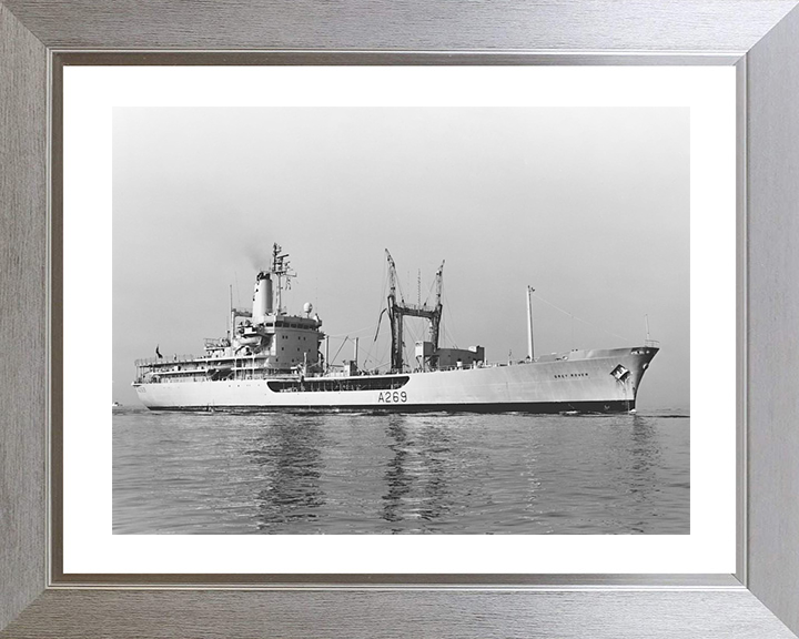 RFA Grey Rover A269 Royal Fleet Auxiliary Rover class small fleet tanker Photo Print or Framed Print - Hampshire Prints