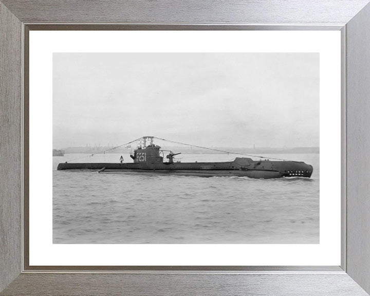 HMS Subtle P251 Royal Navy S Class Submarine Photo Print or Framed Print - Hampshire Prints