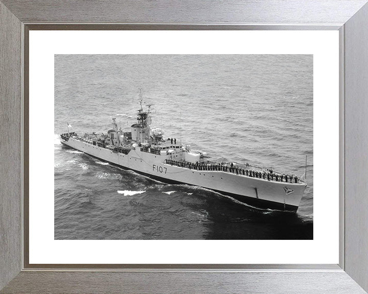 HMS Rothesay F107 | Photo Print | Framed Print | Rothesay Class | Frigate | Royal Navy - Hampshire Prints