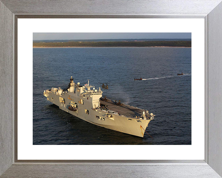 HMS Ocean L12 Royal Navy helicopter carrier Photo Print or Framed Print - Hampshire Prints