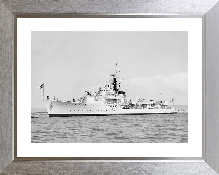 HMS Teazer F23 (R23) Royal Navy type 16 Frigate Photo Print or Framed Print - Hampshire Prints