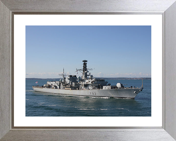 HMS St Albans F83 Royal Navy Type 23 frigate Photo Print or Framed Print - Hampshire Prints