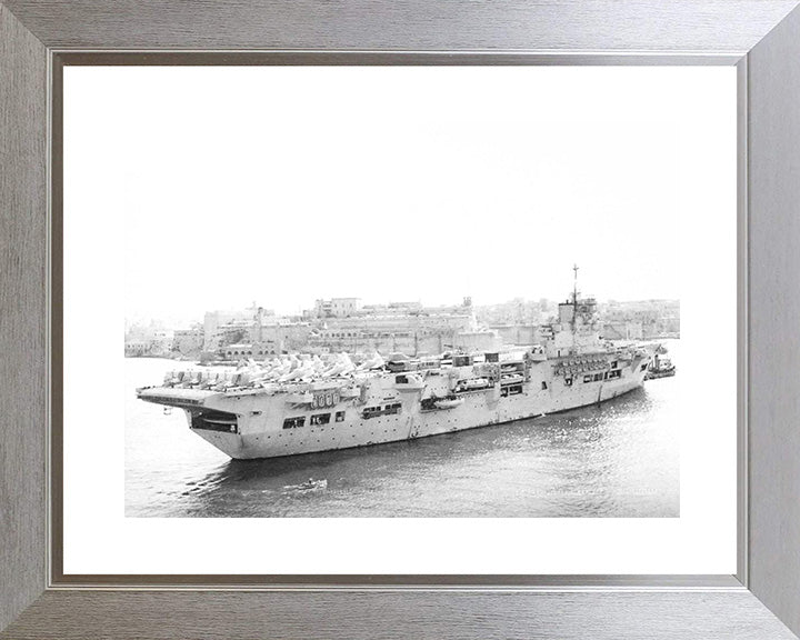 HMS Unicorn I72 Royal Navy aircraft repair ship Photo Print or Framed Print - Hampshire Prints