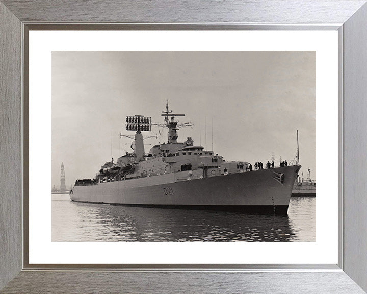 HMS Norfolk D21 Royal Navy County class destroyer Photo Print or Framed Photo Print - Hampshire Prints