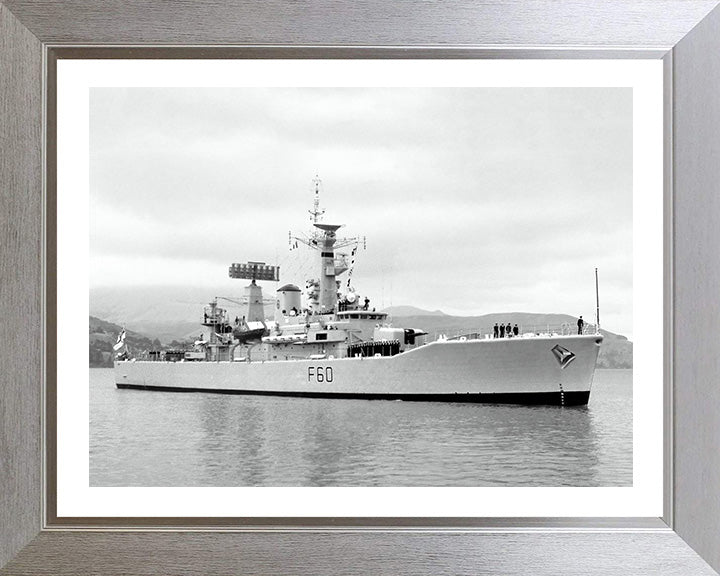 HMS Jupiter F60 Royal Navy Leander class frigate Photo Print or Framed Print - Hampshire Prints