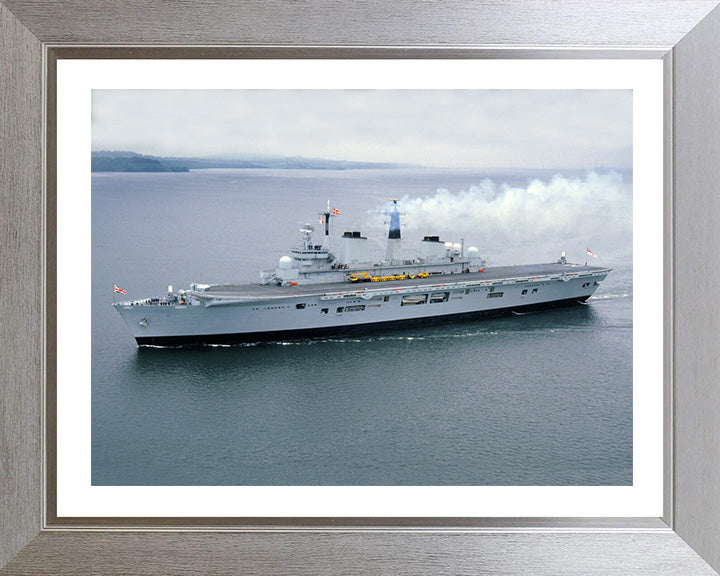 HMS Invincible R05 Royal Navy Invincible Class aircraft carrier Photo Print or Framed Print - Hampshire Prints