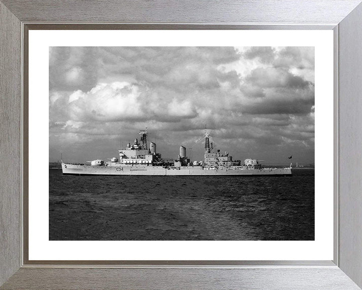 HMS Lion C34 Royal Navy Tiger class cruiser Photo Print or Framed Print - Hampshire Prints