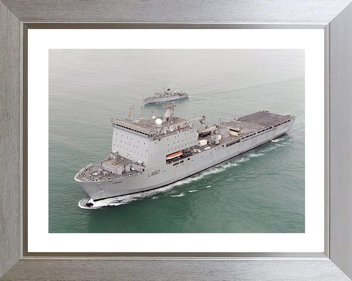 RFA Lyme Bay L3007 Royal Fleet Auxiliary Bay class auxiliary dock landing ship Photo Print or Framed Print - Hampshire Prints