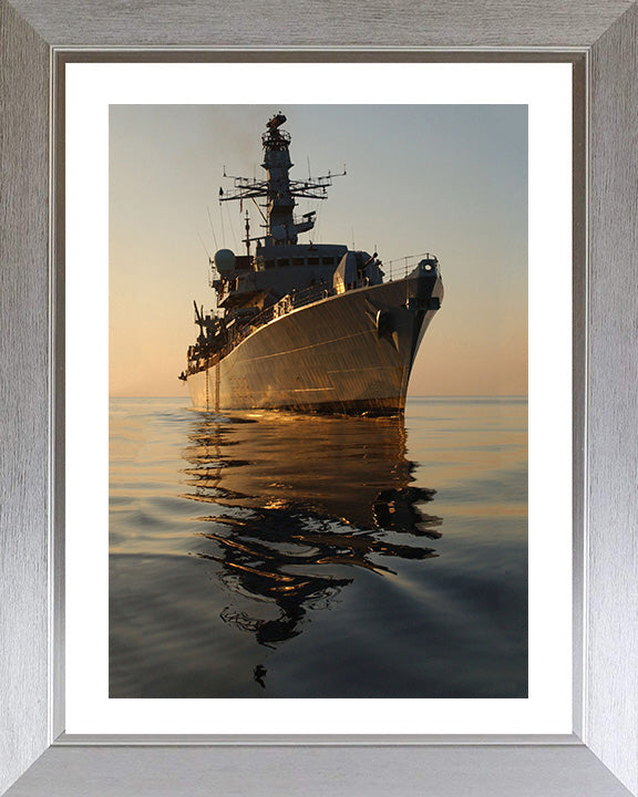 HMS Marlborough F233 Royal Navy type 23 Frigate Photo Print or Framed Print - Hampshire Prints