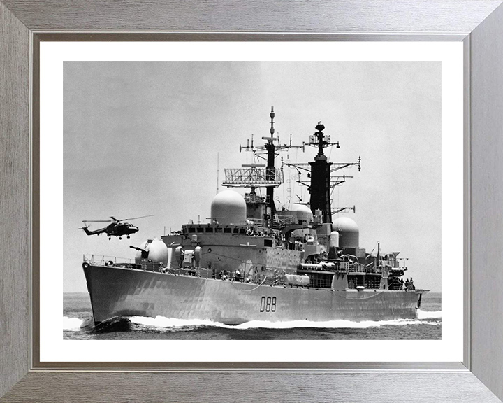 HMS Glasgow D88 Royal Navy Type 42 Destroyer Photo Print or Framed Print - Hampshire Prints