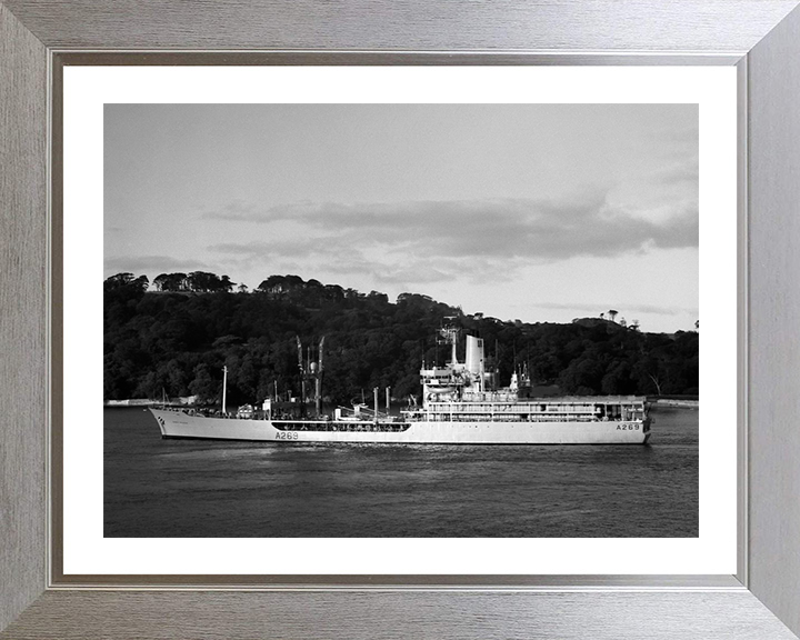 RFA Grey Rover A269 Royal Fleet Auxiliary Rover class small fleet tanker Photo Print or Framed Print - Hampshire Prints