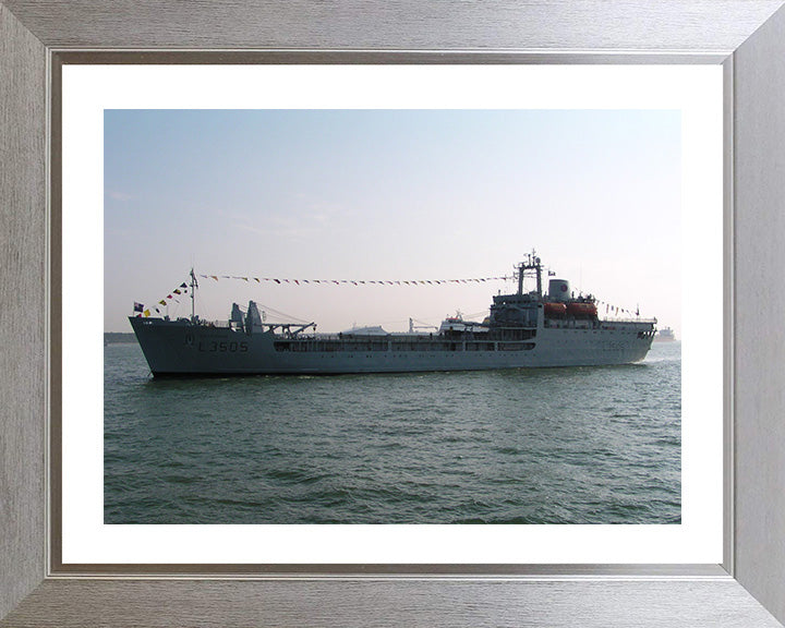 RFA Sir Tristram L3505 Royal Fleet Auxiliary Round Table class ship Photo Print or Framed Print - Hampshire Prints