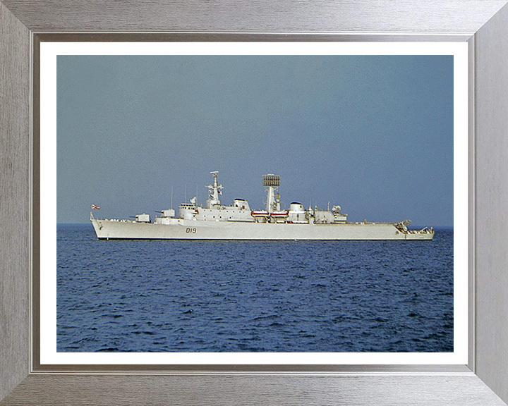 HMS Glamorgan D19 Royal Navy County class Destroyer Photo Print or Framed Print - Hampshire Prints