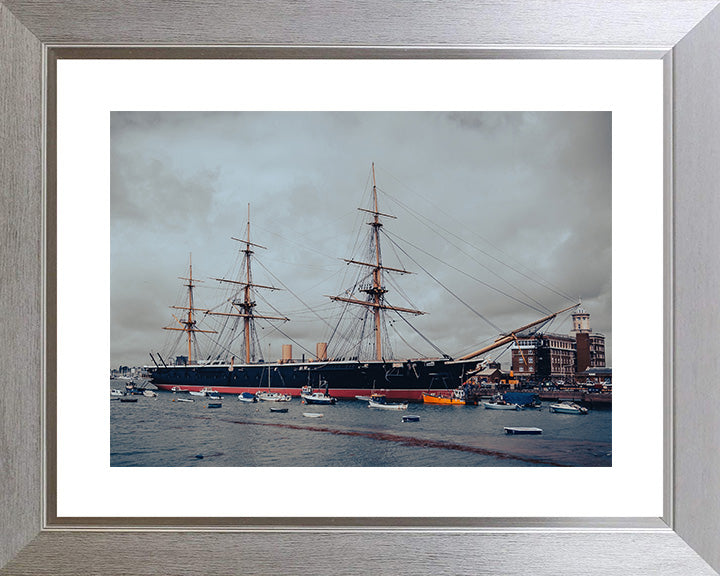 HMS Warrior 1860 | Photo Print | Framed Print | Poster | Steam-powered Armoured Frigate | Royal Navy - Hampshire Prints