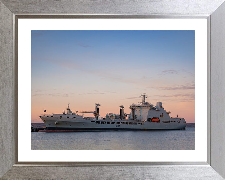 RFA Tidespring A136 Royal Fleet Auxiliary Tide class replenishment tanker Photo Print or Framed Print - Hampshire Prints