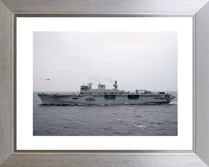 HMS Ocean L12 Royal Navy helicopter carrier Photo Print or Framed Print - Hampshire Prints