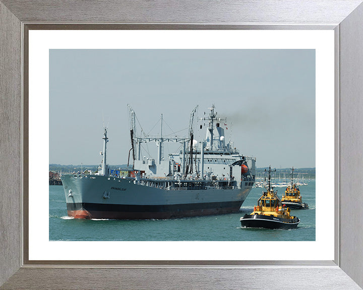 RFA Orangeleaf A110 Royal Fleet Auxiliary Leaf class support tanker Photo Print or Framed Print - Hampshire Prints