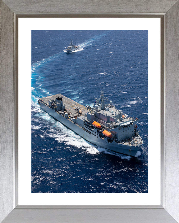 RFA Argus A135 Royal Fleet Auxiliary Casualty class Ship Photo Print or Framed Print - Hampshire Prints