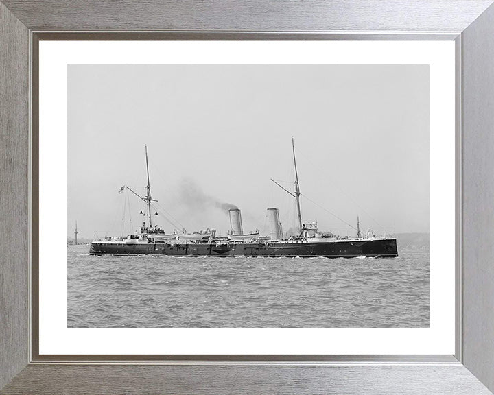 HMS Magicienne 1890 Royal Navy Medea class Cruiser Photo Print or Framed Print - Hampshire Prints