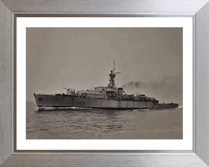 HMS Loch Achray K426 Royal Navy Loch class frigate Photo Print or Framed Print - Hampshire Prints