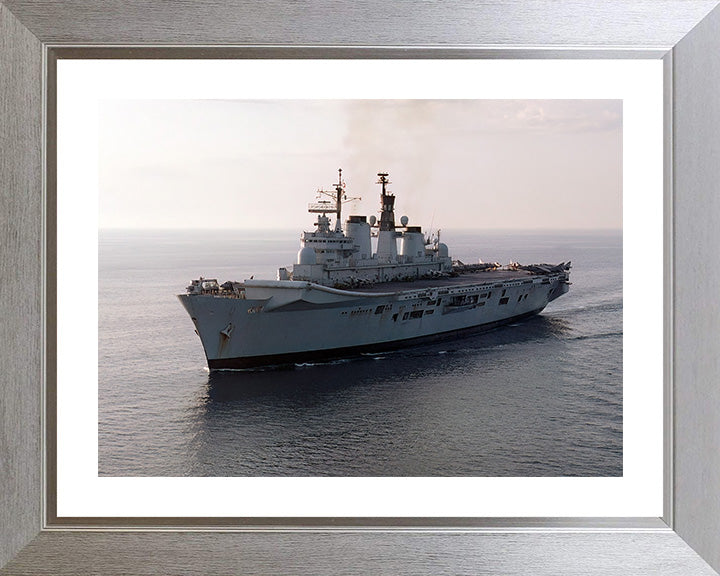 HMS Illustrious R06 Royal Navy Invincible class Aircraft Carrier Photo Print or Framed Print - Hampshire Prints