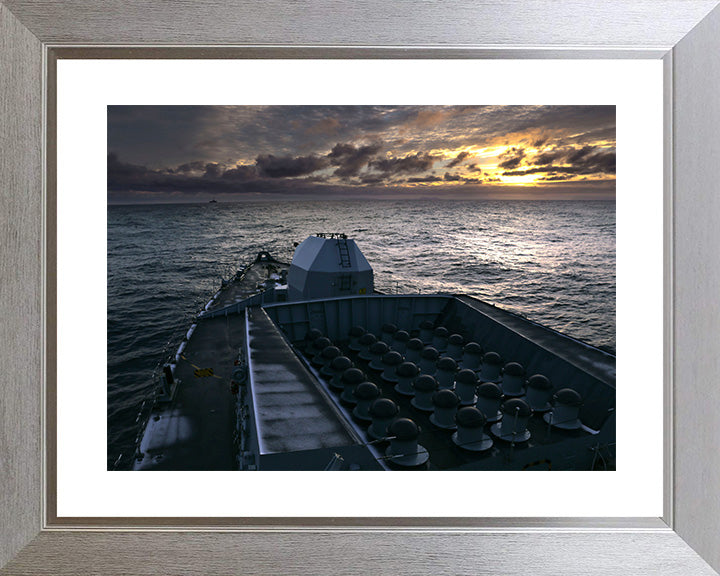 HMS Northumberland F238 Royal Navy Type 23 frigate Photo Print or Framed Photo Print - Hampshire Prints