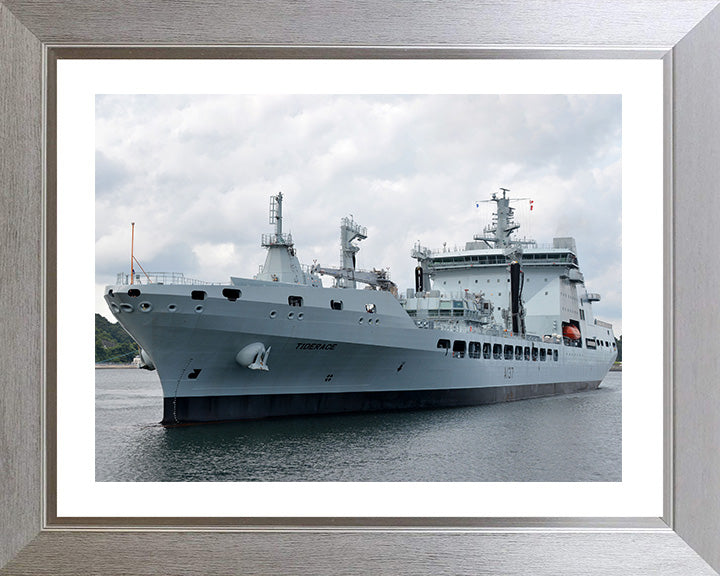 RFA Tiderace A137 Royal Fleet Auxiliary Tide class replenishment tanker Photo Print or Framed Print - Hampshire Prints