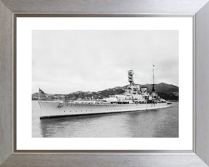 HMS Renown (1916) Royal Navy Renown class battlecruiser Photo Print or Framed Print - Hampshire Prints