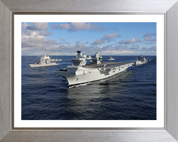 HMS Prince of Wales R09 | Photo Print | Framed Print | Queen Elizabeth Class | Aircraft Carrier | Royal Navy