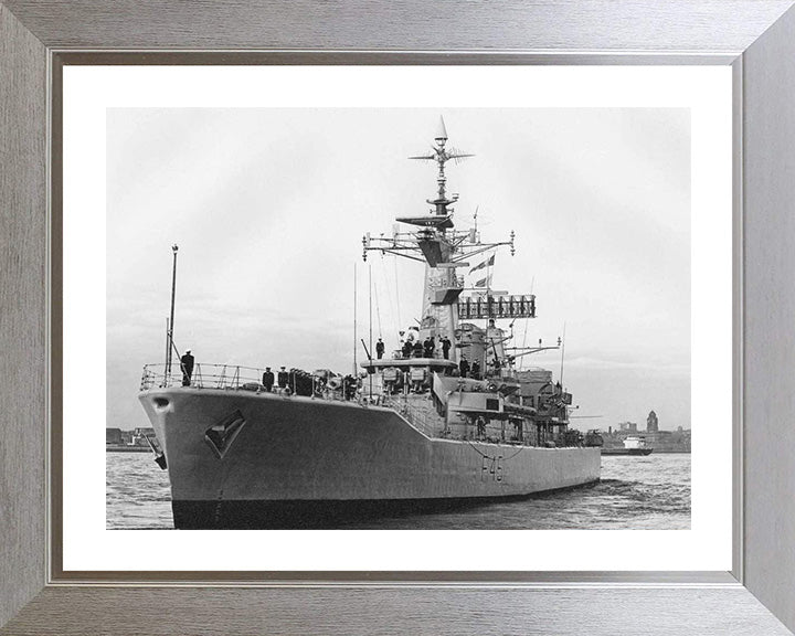 HMS Minerva F45 Royal Navy Leander class Frigate Photo Print or Framed Print - Hampshire Prints