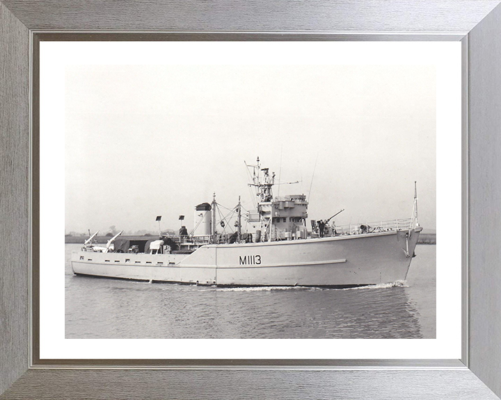 HMS Brereton M1113 | Photo Print | Framed Print | Ton Class | Minesweeper | Royal Navy