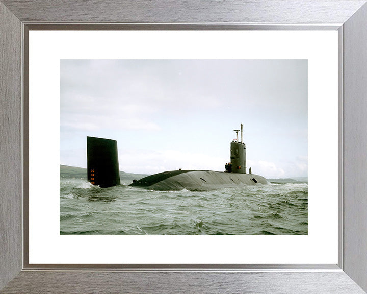 HMS Swiftsure S126 Royal Navy Swiftsure class Submarine Photo Print or Framed Print - Hampshire Prints