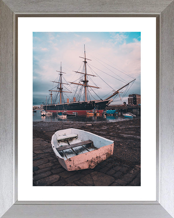 HMS Warrior 1860 | Photo Print | Framed Print | Poster | Steam-powered Armoured Frigate | Royal Navy - Hampshire Prints