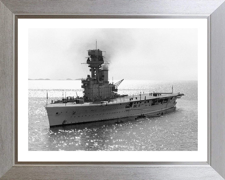 HMS Hermes (95) Royal Navy Aircraft carrier Photo Print or Framed Print - Hampshire Prints