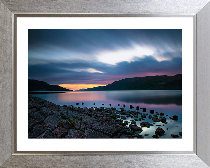 Loch Ness Scotland at sunset Photo Print - Canvas - Framed Photo Print - Hampshire Prints