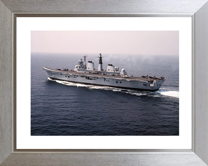 HMS Invincible R05 Royal Navy Invincible Class aircraft carrier Photo Print or Framed Print - Hampshire Prints