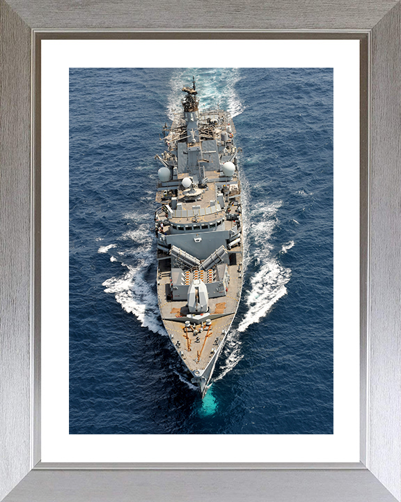 HMS Northumberland F238 Royal Navy type 23 Frigate Photo Print or Framed Print - Hampshire Prints