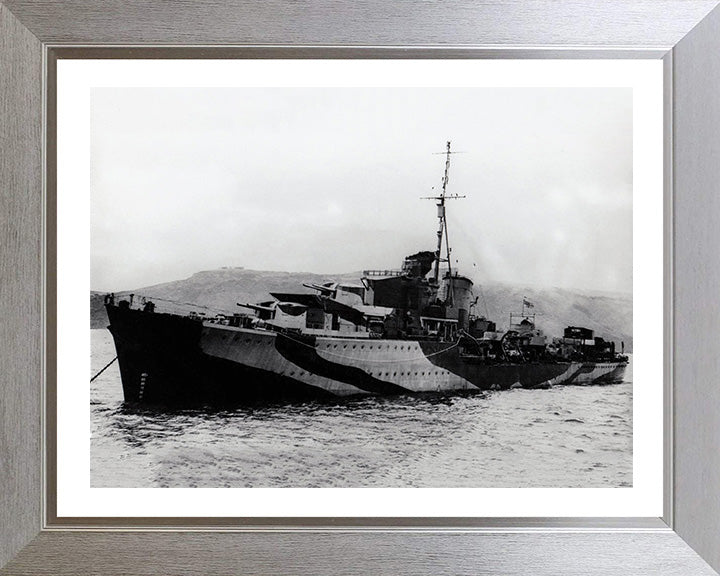 HMS Javelin F61 Royal Navy J class destroyer Photo Print or Framed Print - Hampshire Prints