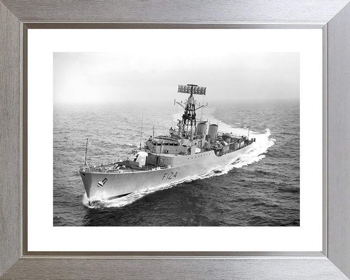 HMS Zulu F124 Royal Navy Tribal class frigate Warship Photo Print or Framed Print - Hampshire Prints