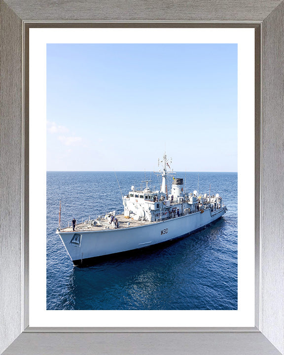 HMS Ledbury M30 Royal Navy Hunt class minehunter Photo Print or Framed Print - Hampshire Prints