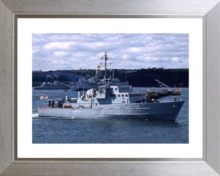 HMS Sandpiper P263 Royal Navy Bird class patrol vessel Photo Print or Framed Photo Print - Hampshire Prints